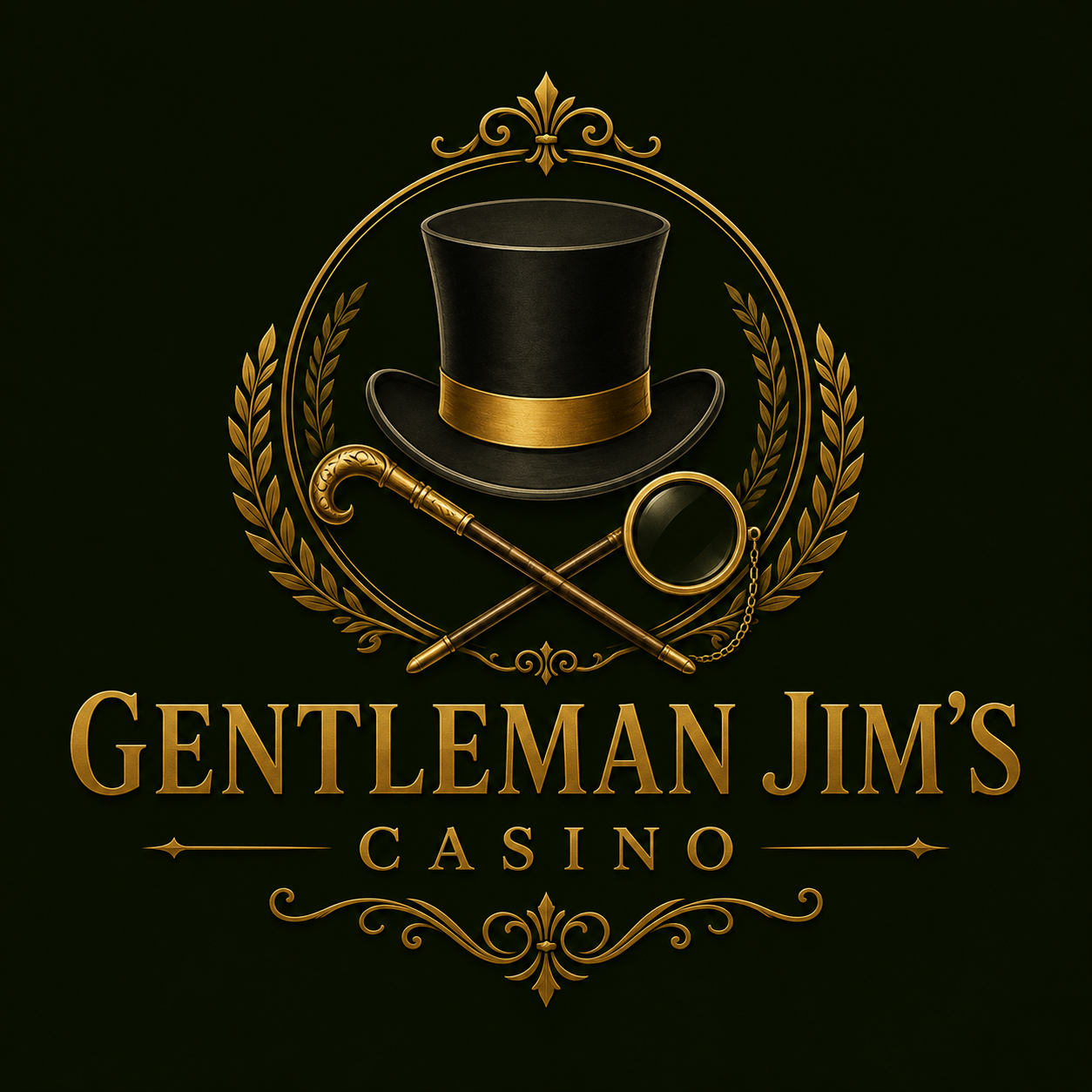 Gentleman Jim's Casino mobile app logo